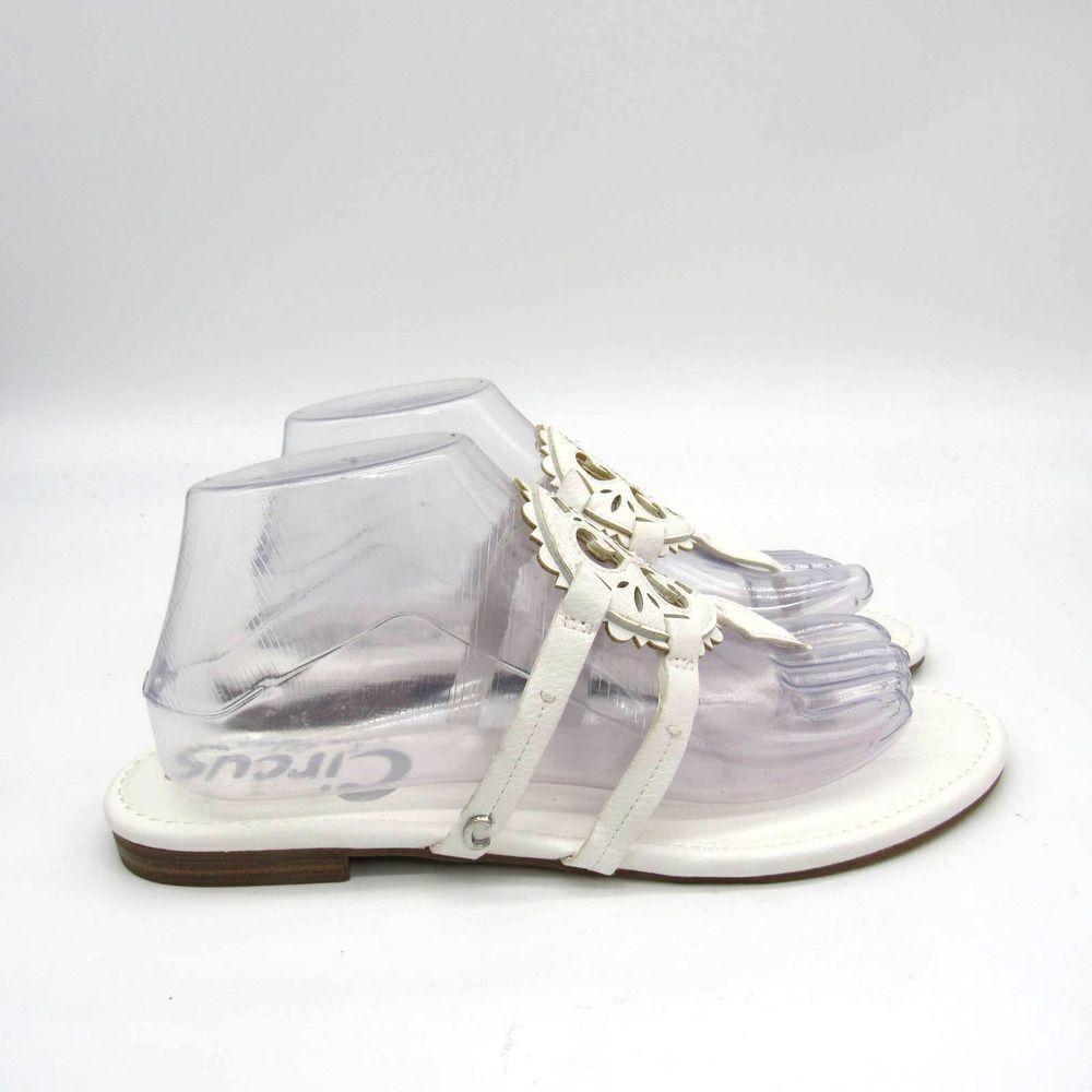 Circus By Sam Edelman Canyon Women's Sandals White Sz 9 - Picture 2 of 9